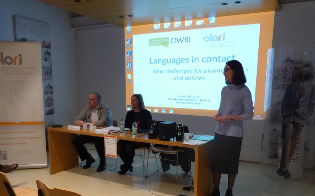 Event Report: Languages in contact: New challenges for planning and policies