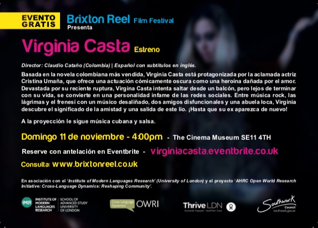 Brixton Reel Film Premiere: Virginia Casta